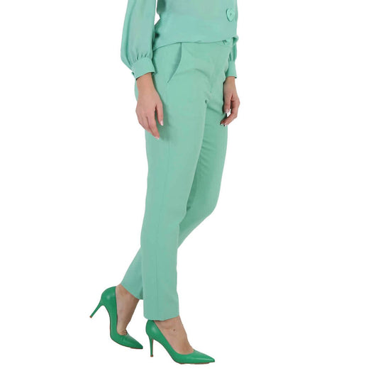 Moschino - Women's Heart-button Tailored Trousers