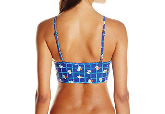 BREAK FREE LONGLINE APRON BIKINI TOP