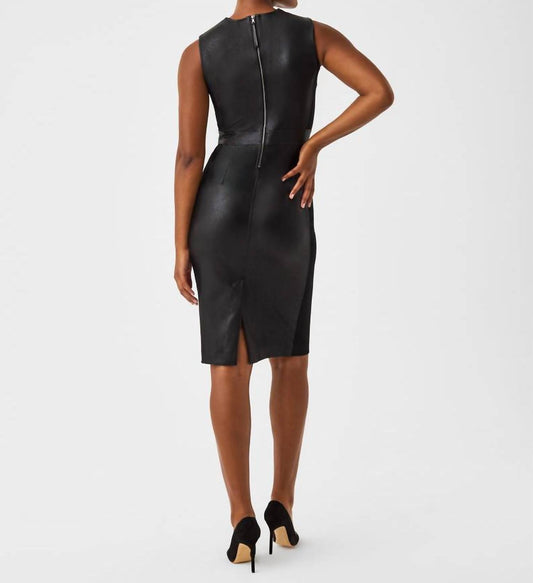 Spanx - Leather Like Combo Dress