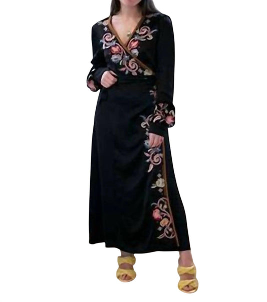 Johnny Was - ESME PUFF SLEEVES WRAP DRESS