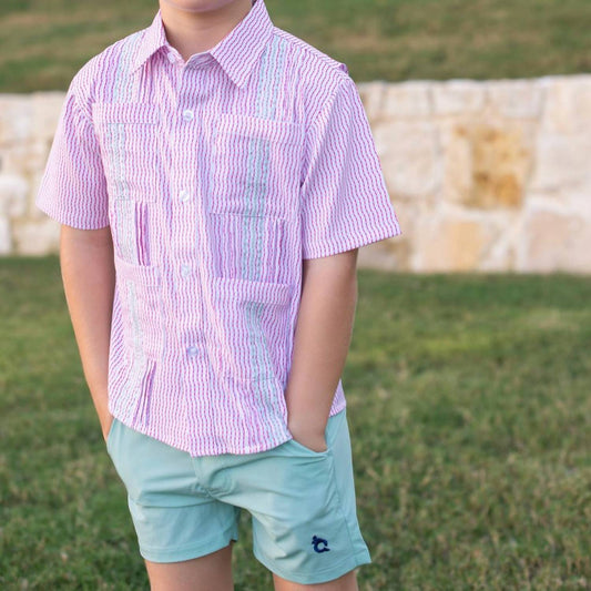 Blue Quail Clothing Co. - Kids Check Short Sleeve Shirt