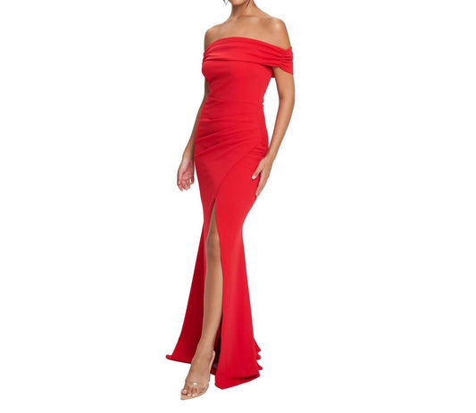 Cefian - Galleria Foldover Maxi Dress