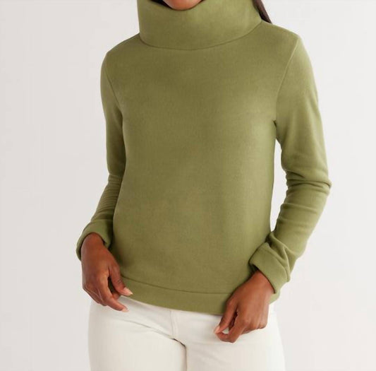 Dudley Stephens - Cobble Hill Turtleneck Vello Fleece Top