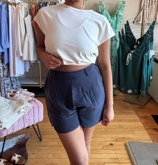 Sadie & Sage - Coastal Crew Pleated Shorts