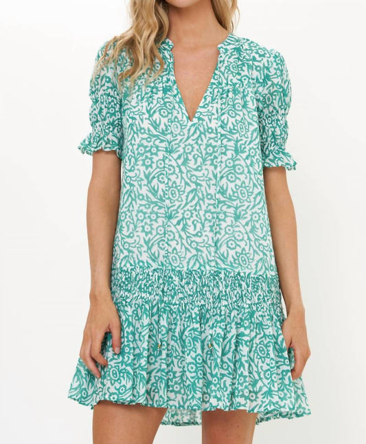 Oliphant - Smocked Drop Mini Dress