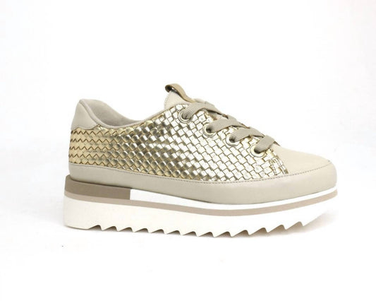 Softwaves - Women's Leyla Woven Tie Sneakers