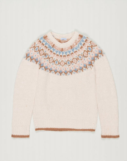 Mayoral - Girl's Fair Isle Cable Sweater