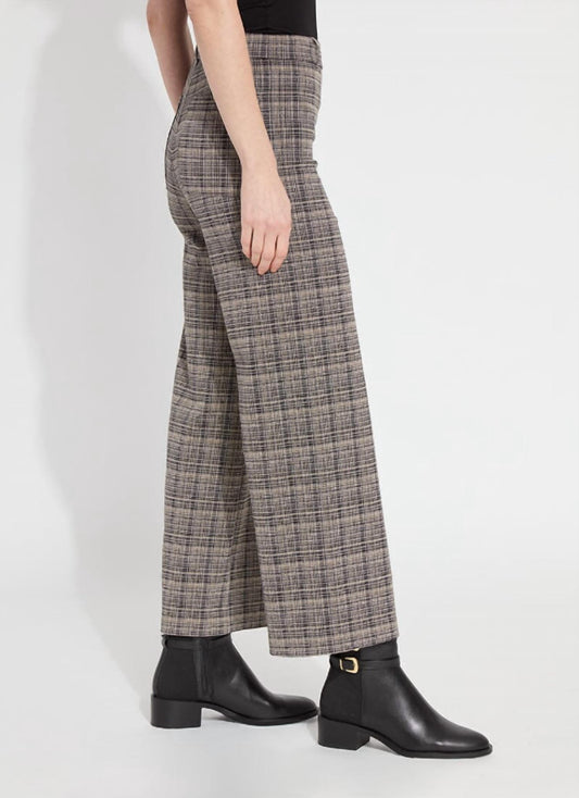 Lysse - Erin Wide Leg Ponte Jacquard Pants