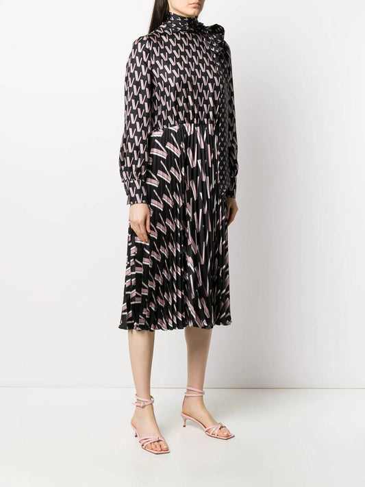 Valentino - Double Vlogo Bow Dress