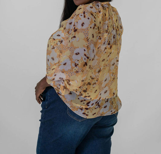 Joie - Brigitta Long Sleeve Silk Top - Plus