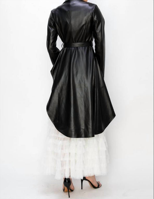 Ina Fashion - Vegan Leather Jacket