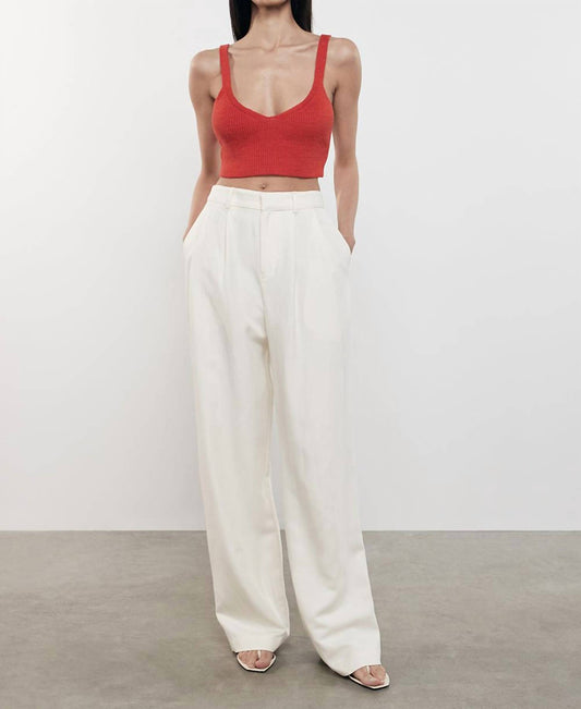 Enza Costa - Linen Knit Bralette