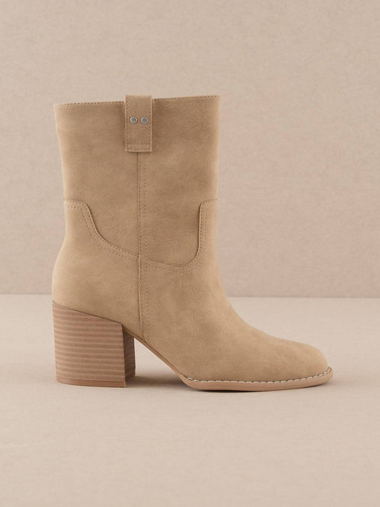 Oasis Society - Women's Jennie Classic Heeled Everyday Bootie