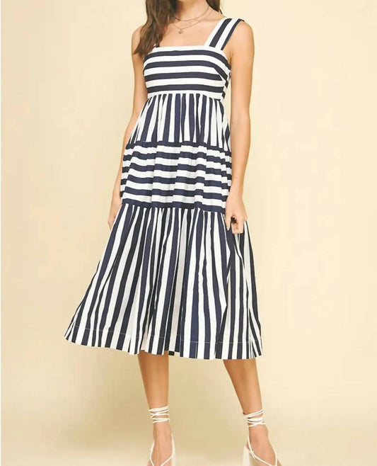 Pinch - All You Need Stripe Midi Dress