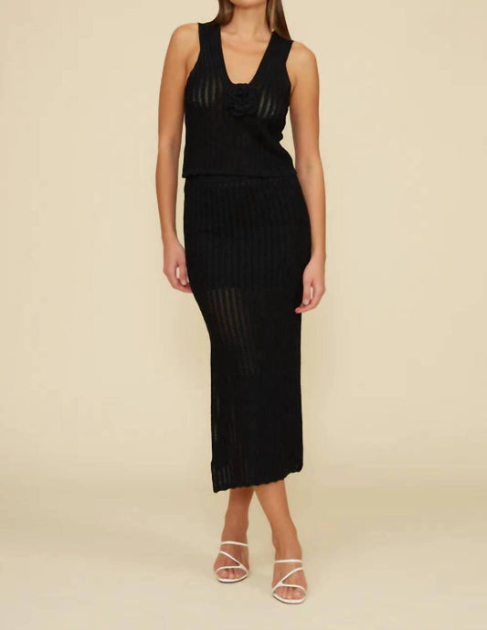 Lucy Paris - Carly Crochet Skirt