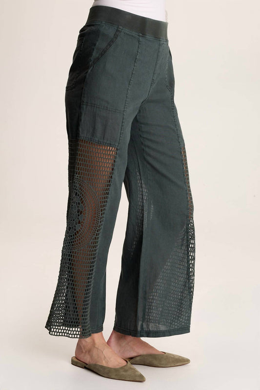 Xcvi - Tangent Crochet Wide Leg Pants