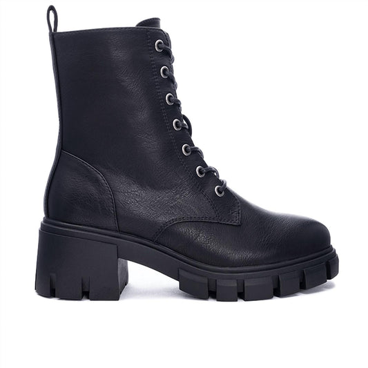 Dirty Laundry - Women's Newz Smooth Combat Boot