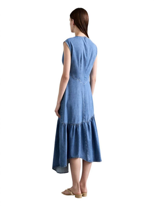 Frame - GATHERED TIER HEM DRESS
