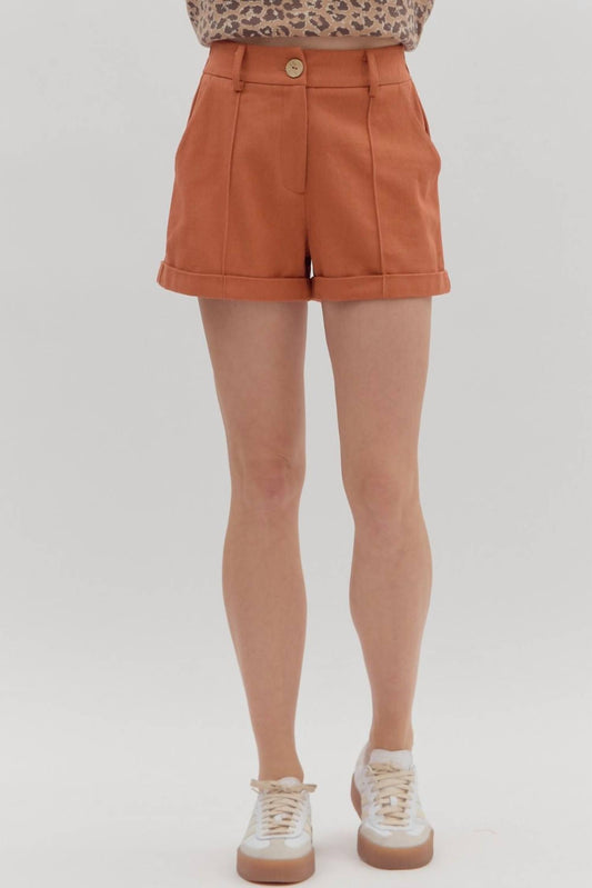 Entro - Colored Cuff Shorts