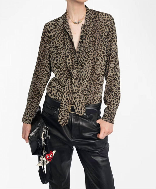 Zadig & Voltaire - Tulba Soft Leo Shirt