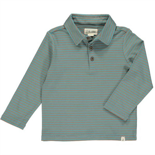 Me & Henry - Boys Waverly Stripe Polo