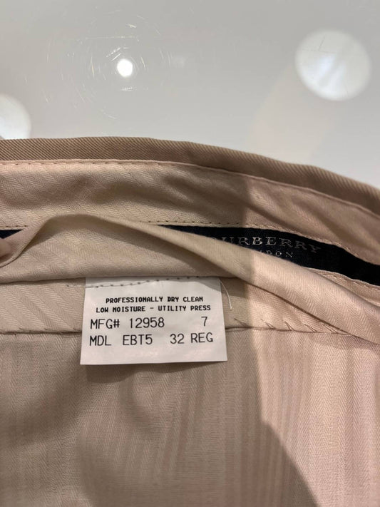 Burberry - Men's Double Pleats Trouser Pants