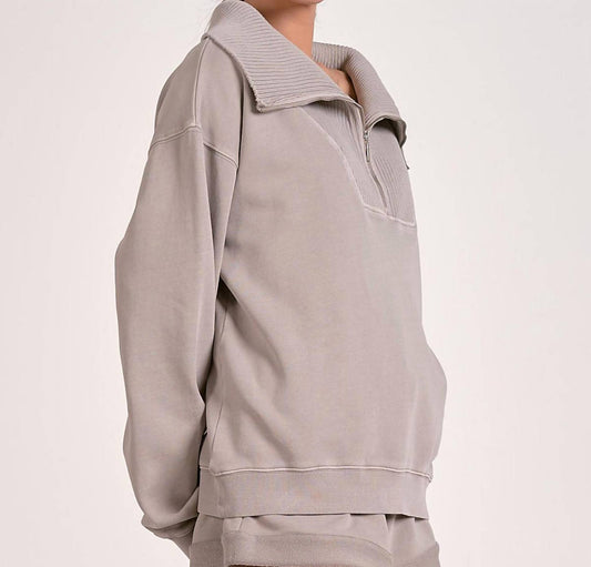 Elan - Arielle Quarter Zip Pullover