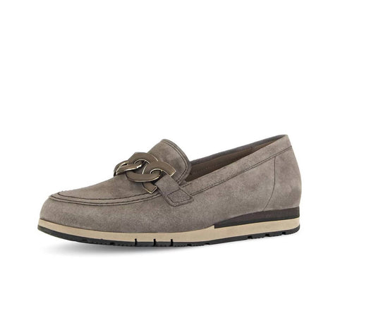 Gabor - Women's Slip On Suede Shoe