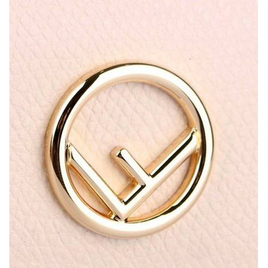 Fendi - Women's Calf Leather F Logo Leather Coin Case Wallet