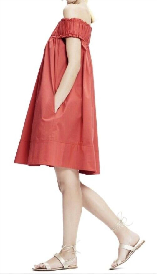 Hatch - Audrey Ruffled Swing Mini Dress