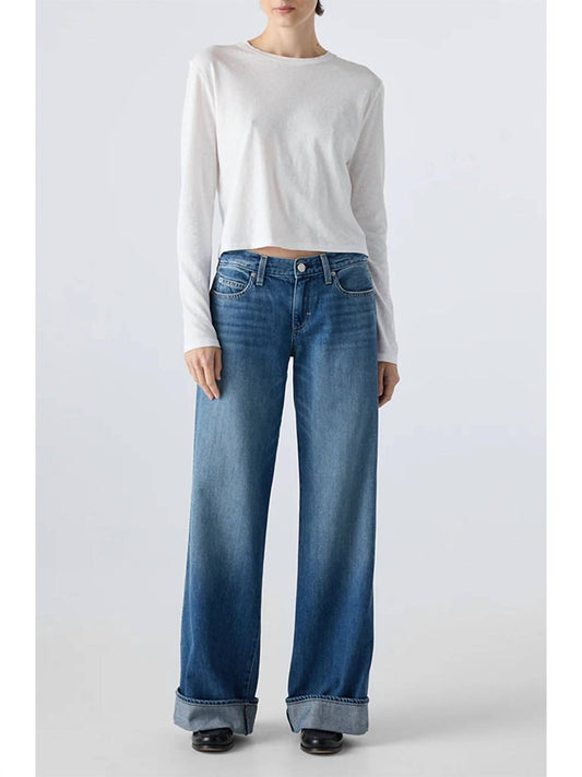 Amo - Sabine Cuff Relaxed Jeans