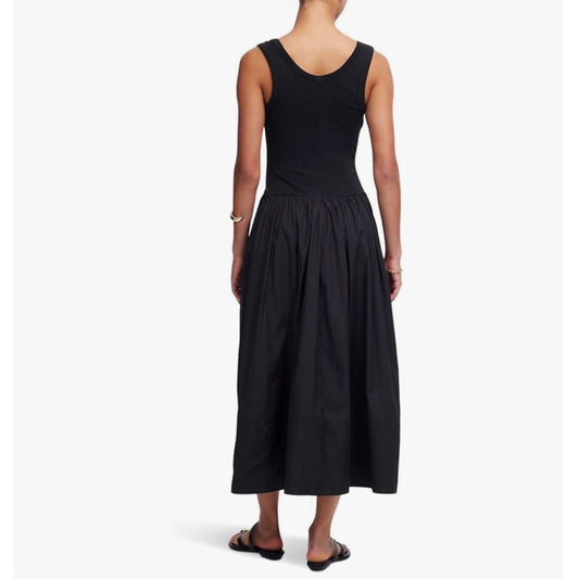 Madewell - Mixed Poplin Maxi Dress