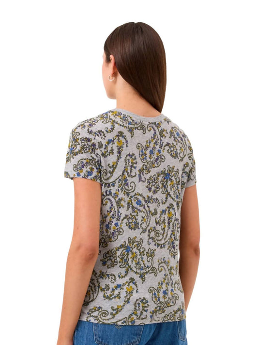 Goldie - Flora Print Boy Tee