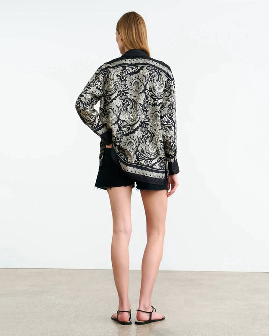 Nili Lotan - Alfie Printed Shirt