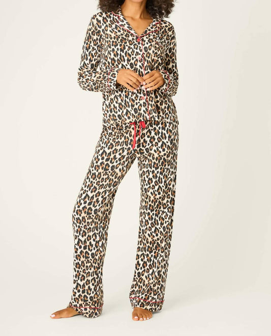 Pj Salvage - Leopard Print Pant Set