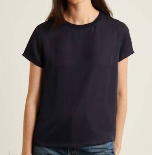 Patrick Assaraf - Silk Short Sleeve Tee
