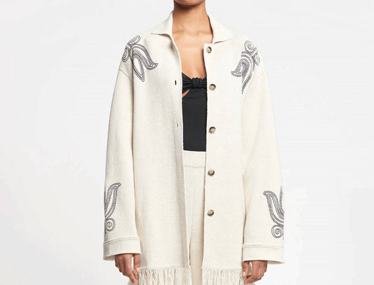 Nanushka - Dillian Linen Cardigan