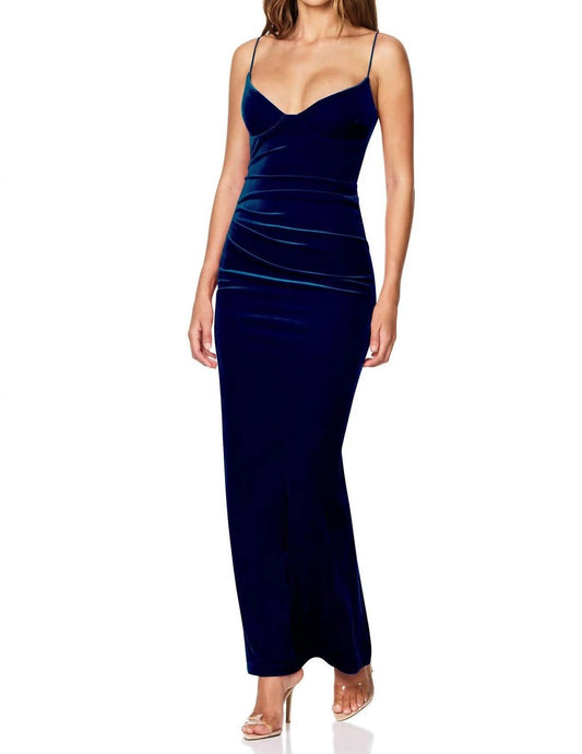 Nookie - Mystery Maxi Velvet Gown