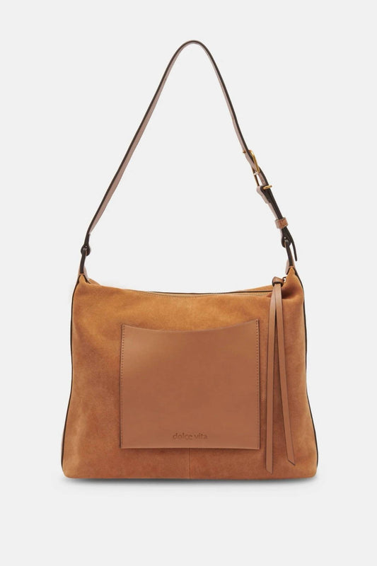 Dolce Vita - Women's Hana Hobo Shoulder Bag With Back Patch Pocket