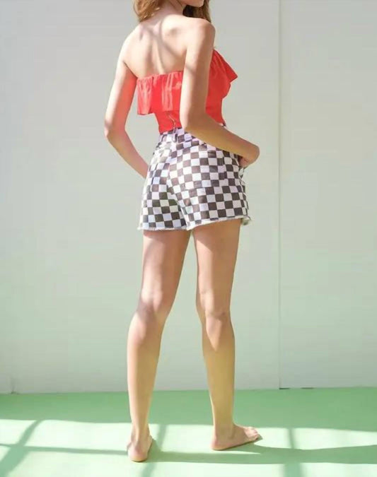 Papermoon - Lillian Ruffle Corset Top