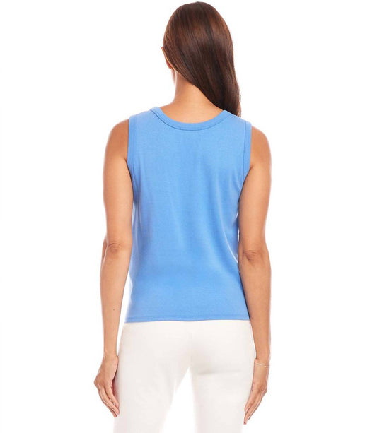 Karen Kane - Women's Tie Front Tank Top