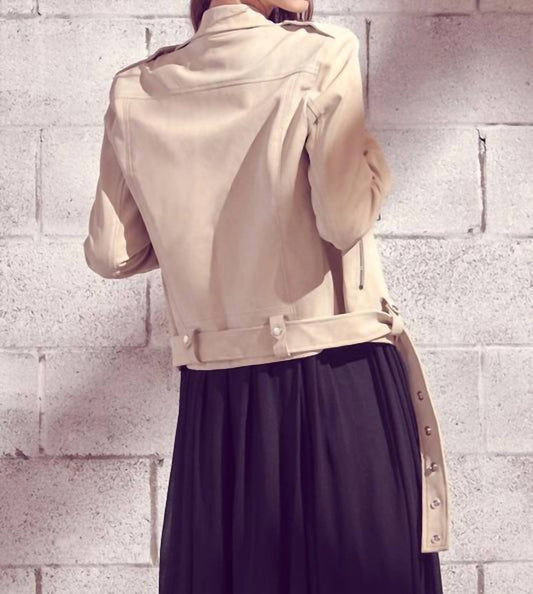 Storia - Late Nighter Vegan Leather Biker Moto Jacket