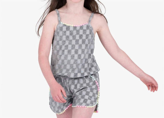 Appaman - Girls Terry Cloth Romper