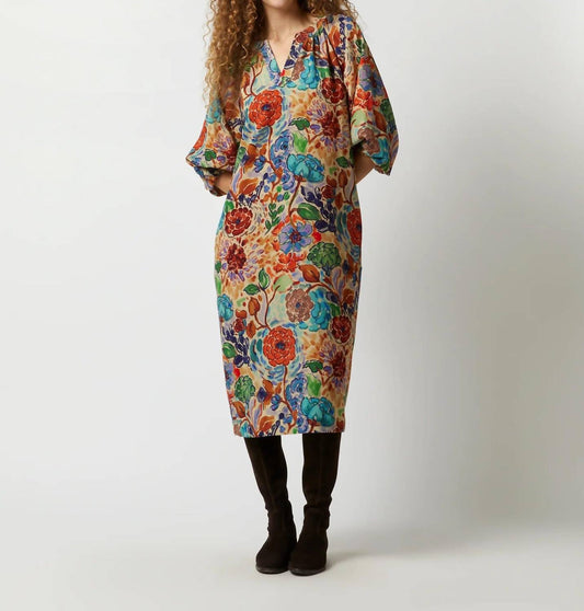 Ann Mashburn - Trapunto Blouson Dress
