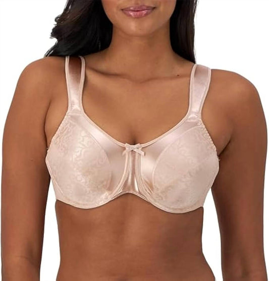 Bali - Minimizer Satin Tracings Comfort Strap Underwire Bra