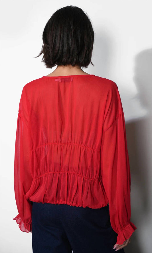 Greylin - Lainey Button Front Blouse