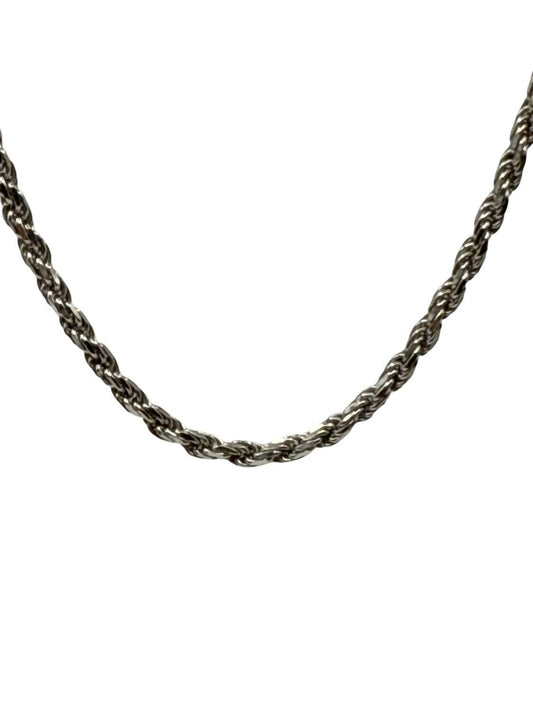 Milano Jewelry - Diamond Cut Rope Chain Necklace