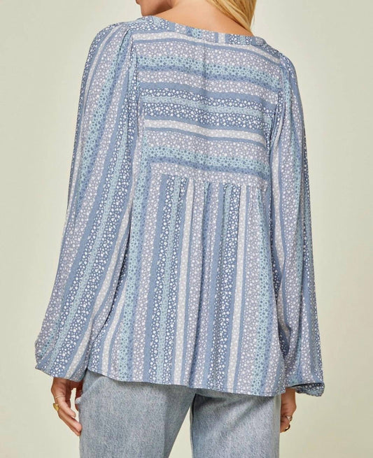 Andree By Unit - Floral Embroidered Babydoll Top