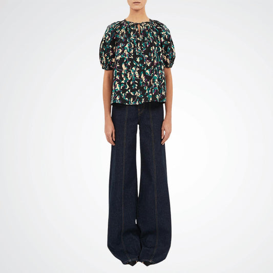 Ulla Johnson - Loli Short Sleeve Blouse