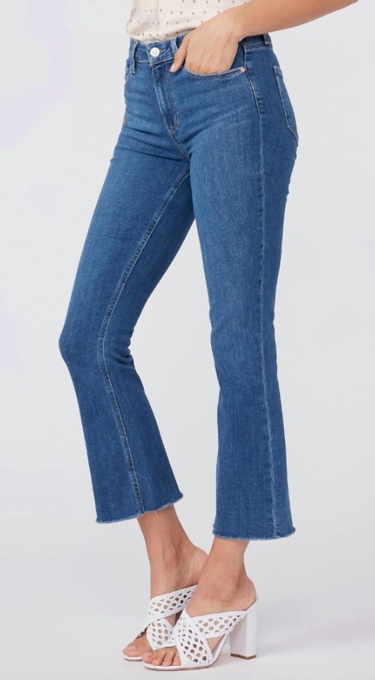 Paige - Colette Crop Flare Denim Jeans